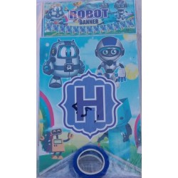 Happy Birthday -Plastic Banner