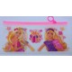 Pouch - CIRO Large Capacity Transparent Pencil Bag Pouch with Zipper, Portable Makeup Pouch, Case Cute Stationery Bag